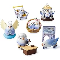 PlzDot 小鳥芋圓 コザクラインコ フロッキーフィギュア 3個セット 台湾 楽天市場】送料無料YL【5個セット シマエナガ ふわふか